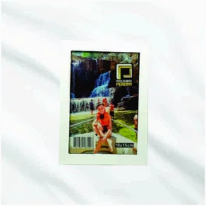 Porta Retrato 15x21 c/ Vidro Moldura 3cm Branca