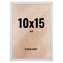 Quadro Decorativo 10x15 cm A6 com MDF – Moldura Lisa Acabamento Profissional