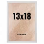 Quadro Decorativo 13x18 cm com MDF – Moldura Lisa Acabamento Profissional