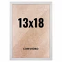 Quadro Decorativo 13x18 cm com Vidro – Moldura Lisa Acabamento Profissional