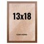 Quadro Decorativo 13x18 cm com Vidro – Moldura Lisa Acabamento Profissional