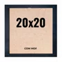 Quadro Decorativo 20x20 cm com MDF – Moldura Lisa Acabamento Profissional