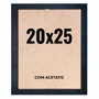 Quadro Decorativo 20x25 cm com Acetato – Moldura Lisa Acabamento Profissional