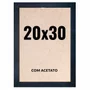 Quadro Decorativo 20x30 cm com Acetato – Moldura Lisa Acabamento Profissional