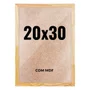 Quadro Decorativo 20x30 cm com MDF – Moldura Lisa Acabamento Profissional