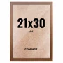 Quadro Decorativo 21x30 cm A4 com MDF – Moldura Lisa Acabamento Profissional