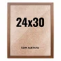 Quadro Decorativo 24x30 cm com Acetato – Moldura Lisa Acabamento Profissional