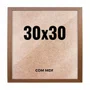 Quadro Decorativo 30x30 cm com MDF – Moldura Lisa Acabamento Profissional