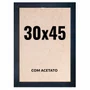 Quadro Decorativo 30x45 cm com Acetato – Moldura Lisa Acabamento Profissional