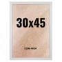 Quadro Decorativo 30x45 cm com MDF – Moldura Lisa Acabamento Profissional