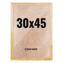 Quadro Decorativo 30x45 cm com MDF – Moldura Lisa Acabamento Profissional