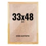 Quadro Decorativo 33x48 cm A3+ com Acetato – Moldura Lisa Acabamento Profissional