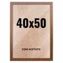 Quadro Decorativo 40x50 cm com Acetato – Moldura Lisa Acabamento Profissional