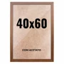 Quadro Decorativo 40x60 cm com Acetato – Moldura Lisa Acabamento Profissional