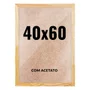 Quadro Decorativo 40x60 cm com Acetato – Moldura Lisa Acabamento Profissional