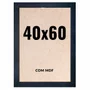 Quadro Decorativo 40x60 cm com MDF – Moldura Lisa Acabamento Profissional