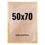 Quadro Decorativo 50x70 cm com Acetato – Moldura Lisa Acabamento Profissional