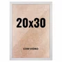Quadro Moldura 20x30 cm Com Vidro - Moldura Lisa Profissional