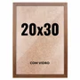 Quadro Moldura 20x30 cm Com Vidro - Moldura Lisa Profissional